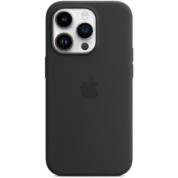 Apple Silicone Back Cover with MagSafe Apple iPhone 14 Pro - Midnight