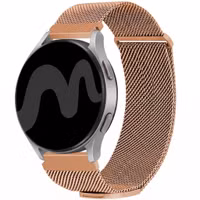 imoshion Milanees magnetisch bandje  - Universeel 20 mm aansluiting - Maat M - Rosé Goud