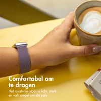 imoshion Milanees magnetisch bandje Fitbit Charge 5 - Maat M - Paars