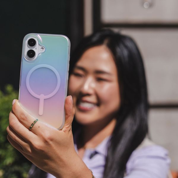 ZAGG Milan Snap Case met MagSafe Apple iPhone 16 - Iridescent