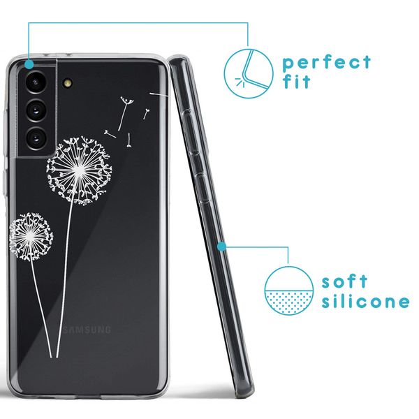 imoshion Design hoesje Samsung Galaxy S21 - Dandelion
