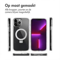 Accezz Ring Stand Backcover met MagSafe Apple iPhone 13 Pro Max - Transparant