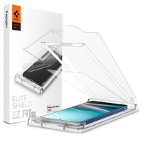 Spigen EliteShield EZ Fit met installatietray - 1 pack Samsung Galaxy S25 Ultra