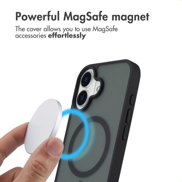 imoshion Colour Guard Back Cover with MagSafe Apple iPhone 16 - Black
