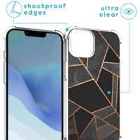 imoshion Design hoesje met koord Apple iPhone 14 - Black Graphic