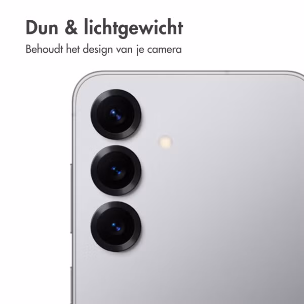 imoshion 2 Pack Camera lens protector Samsung Galaxy S25 - Silver Shadow