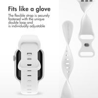 imoshion Silicone⁺ Strap Apple Watch | 44/45/46/49 mm - Size M/L - White