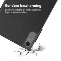 imoshion Trifold Bookcase Lenovo Idea Tab Pro Gen 2 - Zwart