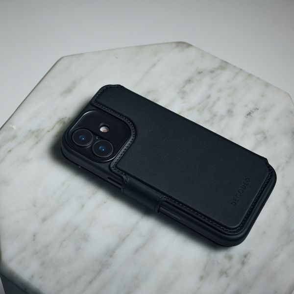 Decoded 2 in 1 Leather Detachable Wallet MagSafe Apple iPhone Air - Chocolate Brown