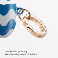 Selencia Vivid Case Apple AirPods Pro - Wave Vibes Classic Blue