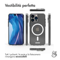 Accezz Clear Backcover met MagSafe Apple iPhone 14 Pro Max - Transparant