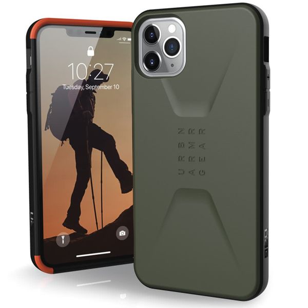 UAG Civilian Backcover iPhone 11 Pro Max - Groen