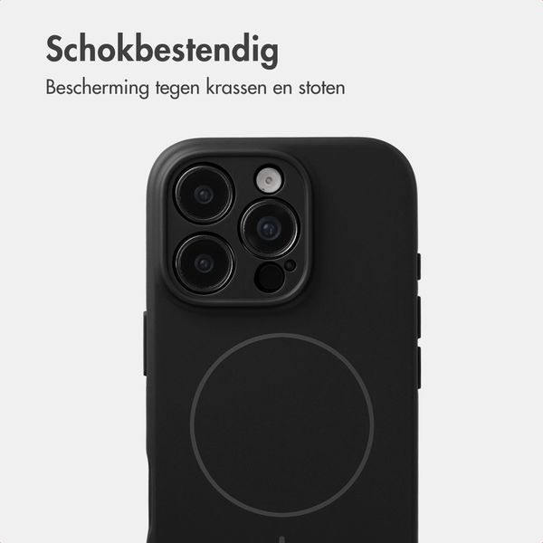 Accezz Grip Backcover met MagSafe Apple iPhone 16 Pro - Zwart
