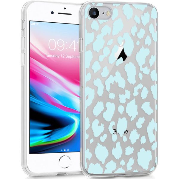 imoshion Design hoesje iPhone SE (2022 / 2020) / 8 / 7 / 6s - Luipaard