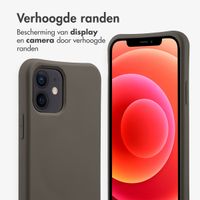 imoshion Color Backcover met afneembaar koord MagSafe Apple iPhone 12 (Pro) - Black Coffee