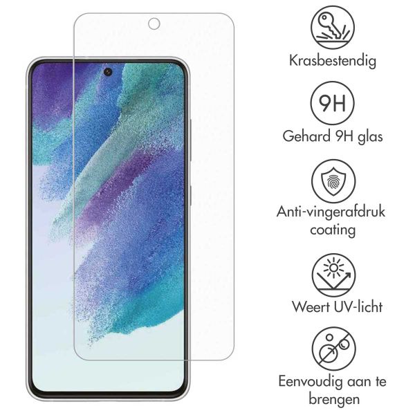 Accezz Gehard Glas Screenprotector Samsung Galaxy S21 FE