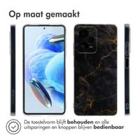 imoshion Design hoesje Xiaomi Redmi Note 12 Pro (5G) - Black Marble