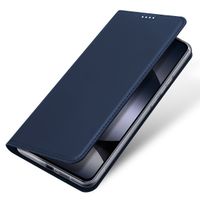 Dux Ducis Slim Softcase Bookcase Xiaomi Redmi Note 14 (4G) - Donkerblauw