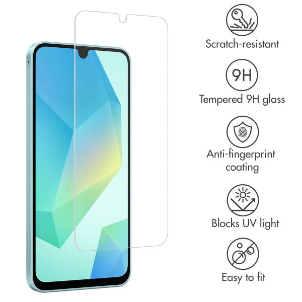 Accezz Tempered Glass Screen Protector 2-pack Samsung Galaxy A18 / A17 / A16 / A26