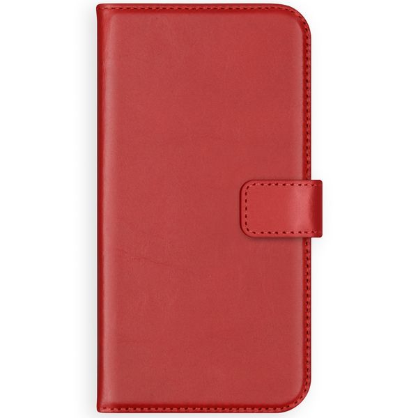 Selencia Echt Lederen Bookcase Samsung Galaxy S10 Plus - Rood