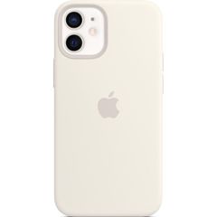 Apple Silicone Backcover MagSafe Apple iPhone 12 Mini - White