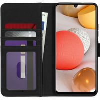 imoshion Luxe Bookcase Samsung Galaxy A42 - Zwart