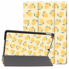 imoshion Design Trifold Bookcase Apple iPad 9 (2021) 10.2 inch / iPad 8 (2020) 10.2 inch / iPad 7 (2019) 10.2 inch - Citrus Dream