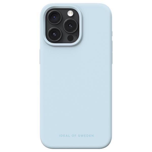 iDeal of Sweden Silicone Case iPhone 15 Pro Max - Light Blue