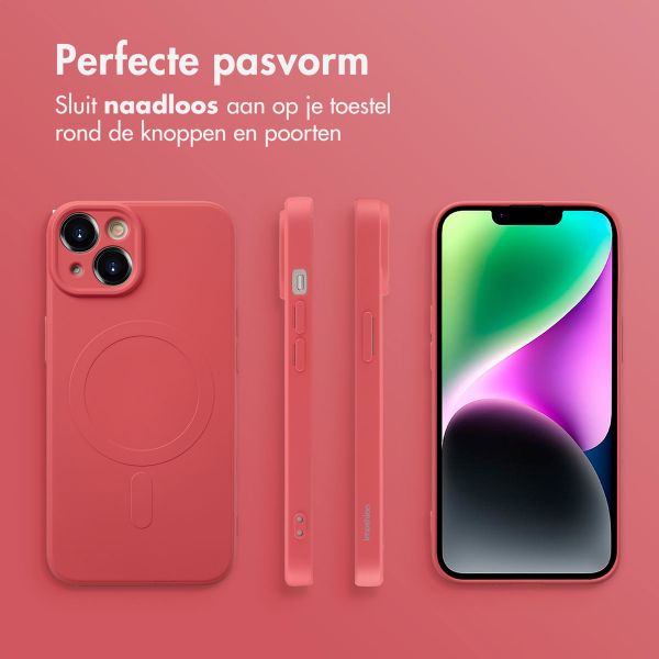 imoshion Color Backcover met MagSafe Apple iPhone 14 - Dusty Rose