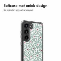 imoshion Design hoesje Samsung Galaxy S23 - Bloom Love Sage Green
