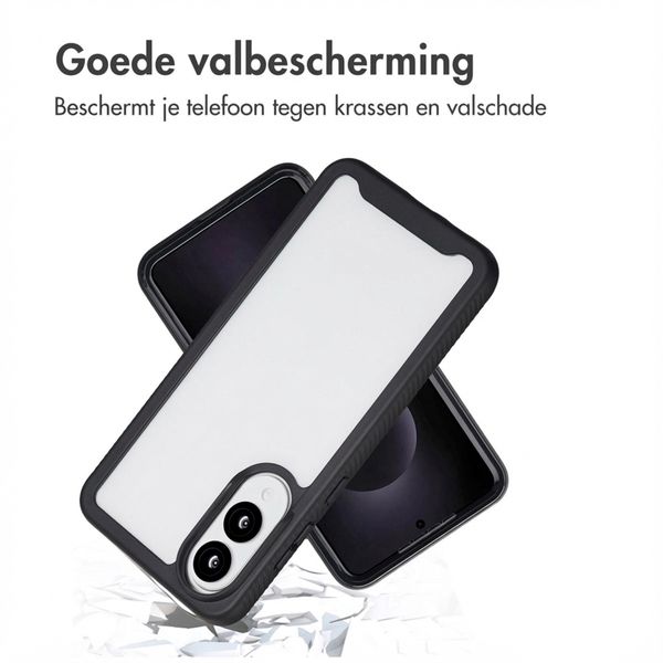 imoshion 360° Full Protective Case Samsung Galaxy S25 Edge - Zwart