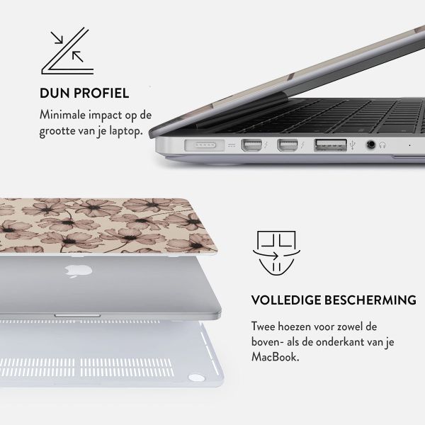 Burga Hardshell Cover Apple MacBook Air 13 inch (2018-2020) - Barely Yours
