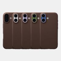 imoshion Texture Backcover Apple iPhone 17 - Donkerbruin