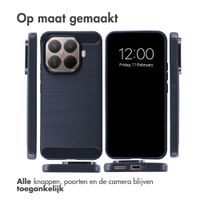 imoshion Brushed Backcover Xiaomi 15T Pro - Donkerblauw