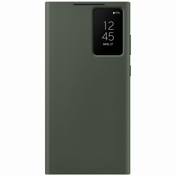 Samsung Originele S View Cover Samsung Galaxy S23 Ultra - Khaki