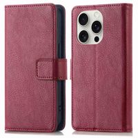 imoshion Luxe Bookcase iPhone 16 Pro Max - Bordeaux