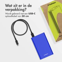 imoshion Ultra Series Aluminium | Powerbank 20.000 mAh - Snelladen tot 33 watt - Cobalt Blue