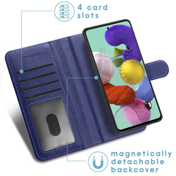 imoshion Luxe Portemonnee Samsung Galaxy A51 - Donkerblauw