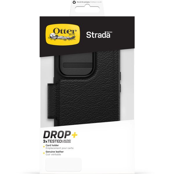 OtterBox Strada Bookcase iPhone 14 Pro - Zwart