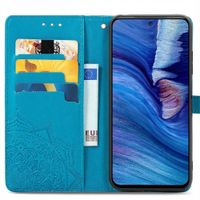 imoshion Mandala Bookcase Xiaomi Redmi Note 10 (5G) - Turquoise