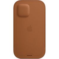 Apple Leather Sleeve MagSafe iPhone 12 Mini - Saddle Brown