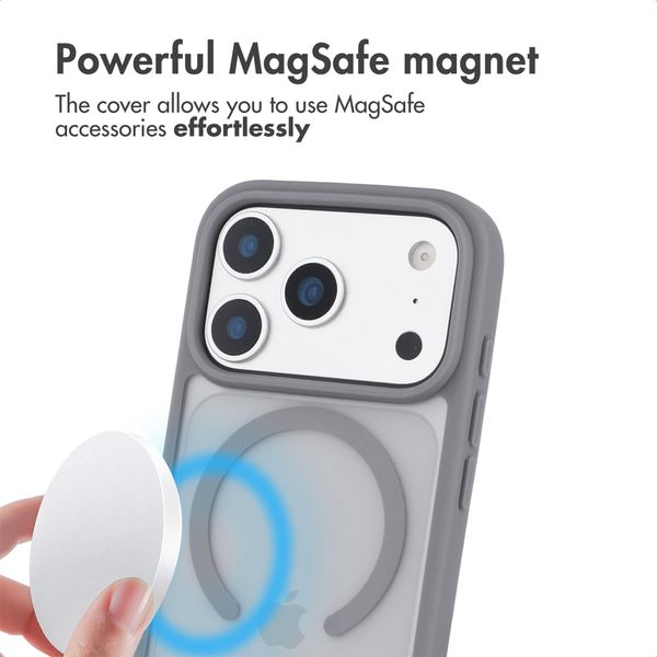 imoshion Colour Guard Back Cover with MagSafe Apple iPhone 17 Pro Max - Grey