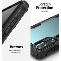 Ringke Fusion X Backcover Xiaomi Mi Note 10 (Pro) -  Zwart