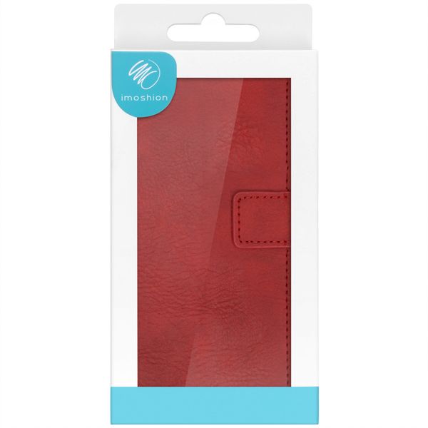 imoshion Luxe Bookcase iPhone 12 Mini - Rood