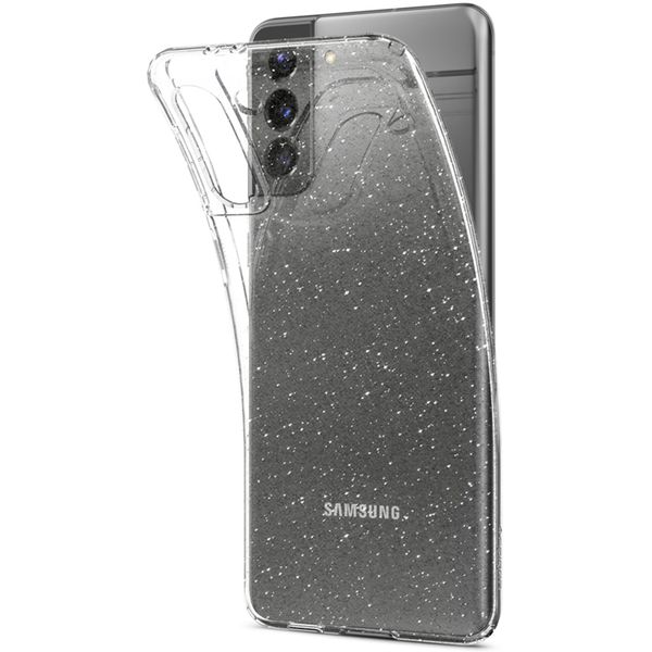 Spigen Liquid Crystal Backcover Samsung Galaxy S21 - Glitter