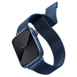 Uniq Dante Mesh Milanese stalen bandje Apple Watch Series 1 t/m 9 / SE (38/40/41 mm) | Series 10 (42 mm) - Cobalt Blue