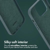 Accezz 2-in-1 Leather Bookcase with MagSafe Apple iPhone 14 Pro - Cedar Green