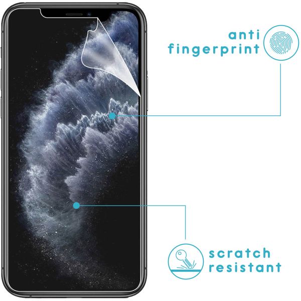 imoshion Screen Protector Film 3 Pack + Camera Protector Glass Apple iPhone 11 Pro