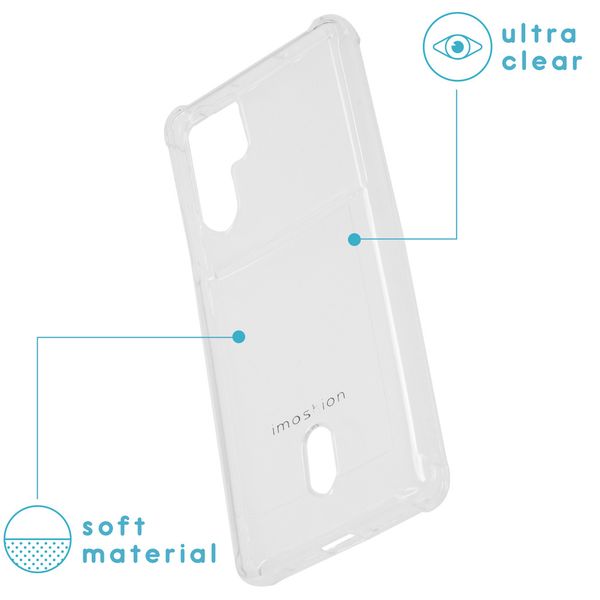 imoshion Softcase Backcover met pashouder Huawei P30 Pro -Transparant