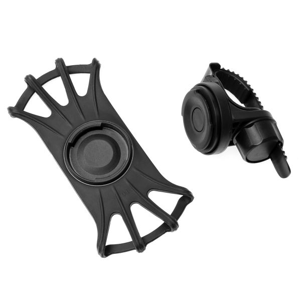 Fixed Bikee 2 - Telefoonhouder fiets - 360 graden draaibaar - Universeel - Zwart
